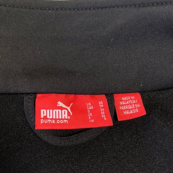 Puma, Black and Pink, track jacket, size XS, two pockets, long sleeves. - Picture 6 of 6